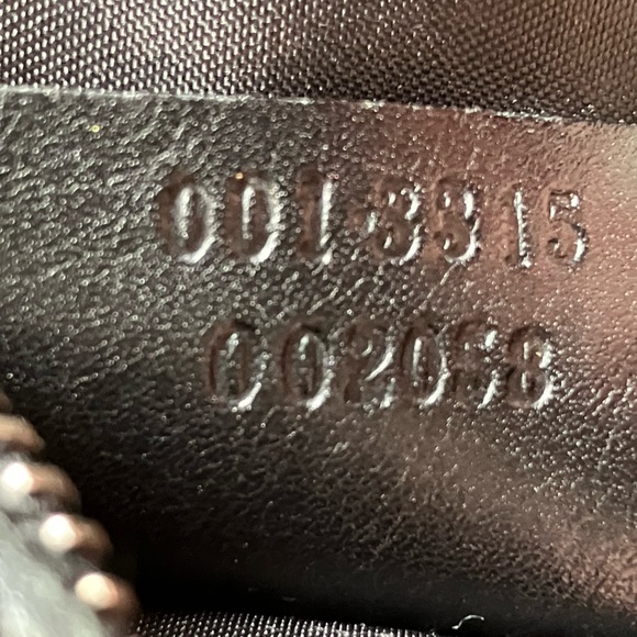 Tom Ford x Gucci Black Canvas Leather Trimmed Attache Hobo preloved one owner - Picture 10 of 16